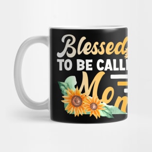 Blessed To Be Called Mom Mothers Day Mom Sunflower Mug